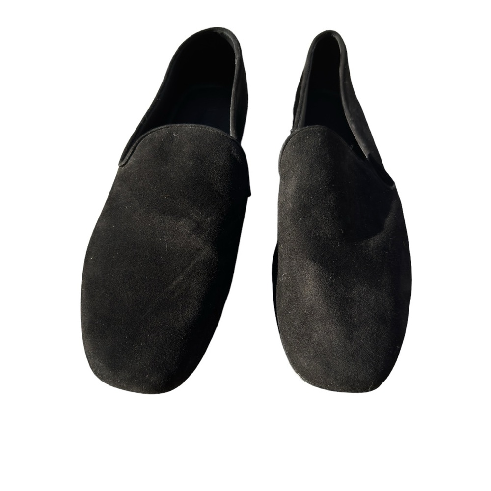 Vince Lela Black Suede Loafer Sz. 7.5